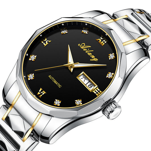 Reloj Automático de Acero Inoxidable para Hombre con Luminosidad y Resistencia al Agua - Image 18