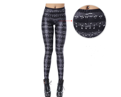 Leggins de Cintura Alta con Estampado Geométrico - Image 6