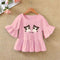 Playera Infantil con Volantes en Mangas - Ideal para Verano