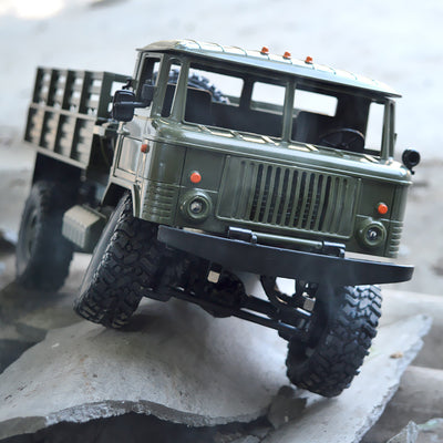 Camión RC 4x4 Todoterreno Militar - Auto de Escalada con Control Remoto - Image 3