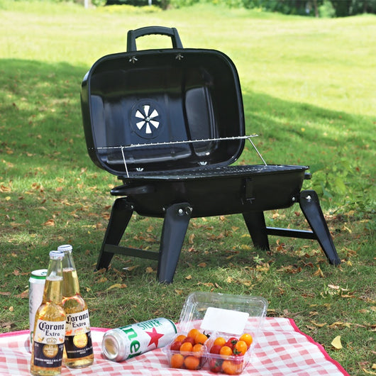 Parrilla Portátil Plegable para Hamburguesas y Asados - Image 6