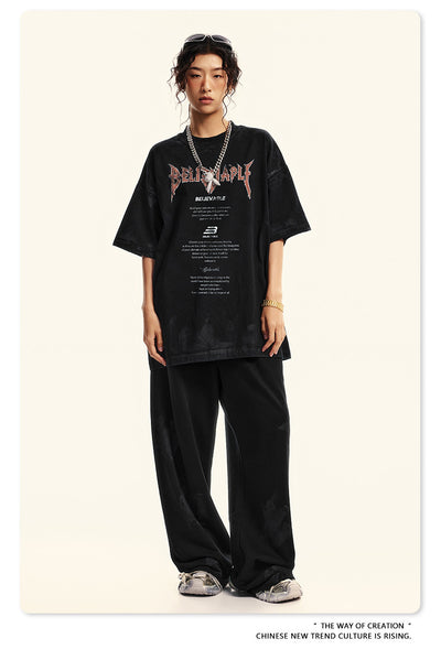 Playera de Carreras con Letras para Hombre - Image 9
