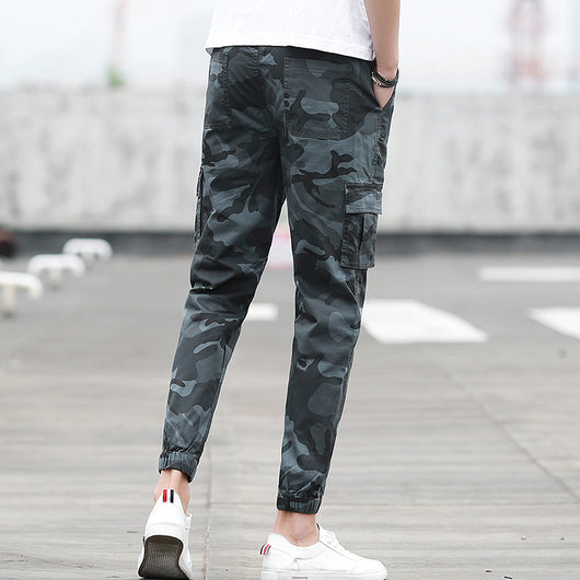 Pantalones Tácticos Camuflaje con Múltiples Bolsillos - Image 4