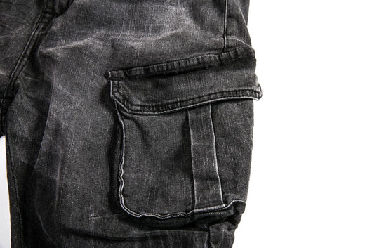 Pantalones Vaqueros con Roturas en Rodillas y Aberturas en Tobillos - Image 2