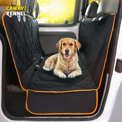 Protector de asiento trasero para perros impermeable y antiensuciante