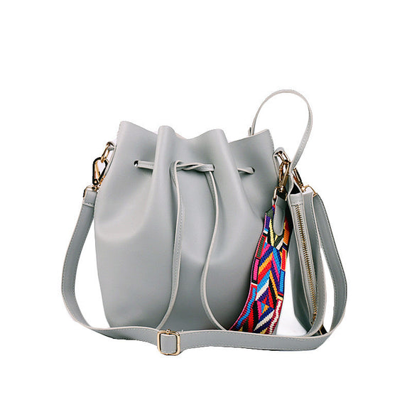 Bolsa Bucket con Cordón de Cinta