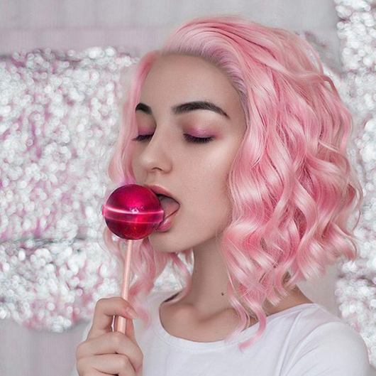 Cabello Rizado Rosa - Image 8