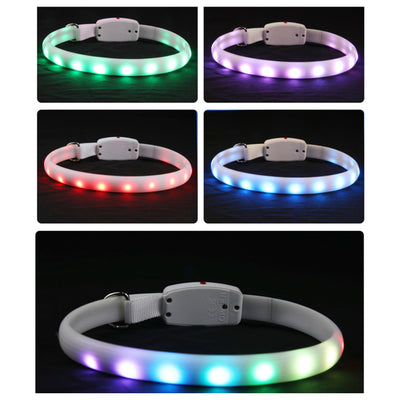 Collar LED Luminoso para Mascotas - Seguridad Nocturna Antiextravío - Image 5