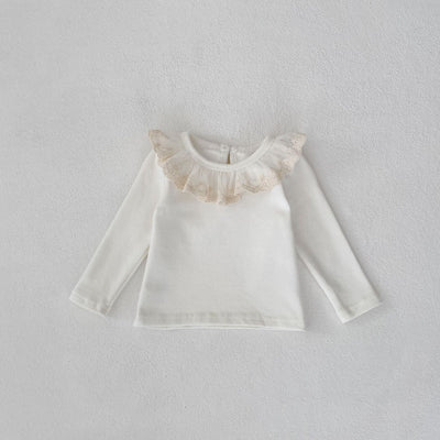 Blusa Base de Encaje Versátil para Niña - Image 6