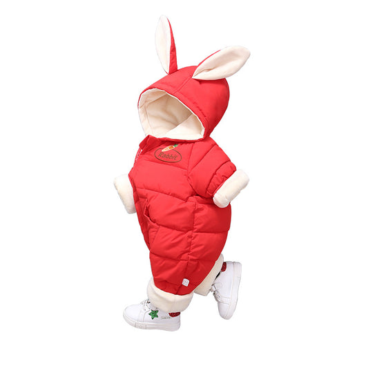 Pijama Enterizo Acolchado con Orejas de Conejo - Image 2