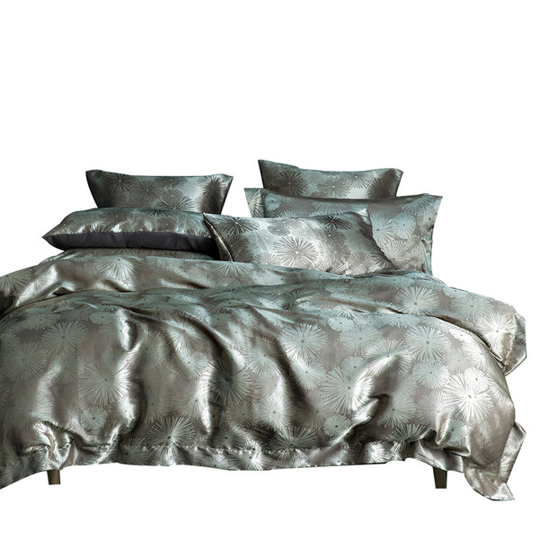 Juego de Cama Jacquard de Tres Piezas