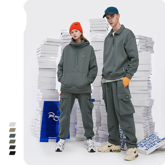 Pantalones de Chándal Tejidos con Forro Polar - Comodidad y Estilo para Hombre - Image 2