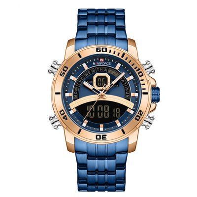 Reloj de Acero Inoxidable NAVIFORCE - Cuarzo Resistente