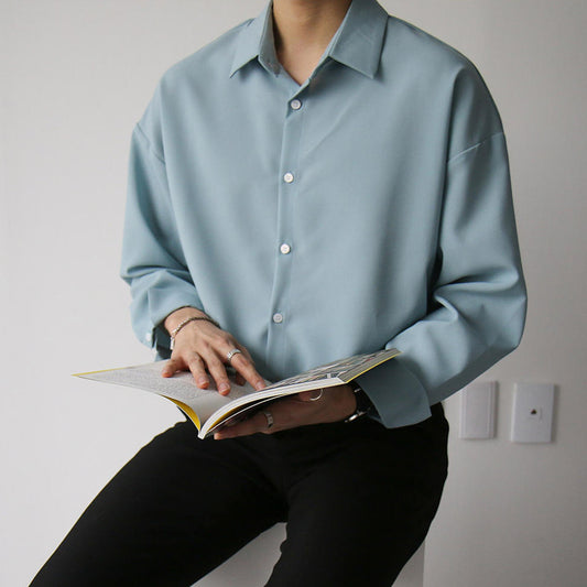 Camisa Suelta Casual para Hombre - Diseño Versátil y Moderno