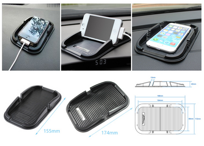 Tapete Antideslizante para Celular en el Auto - Image 3