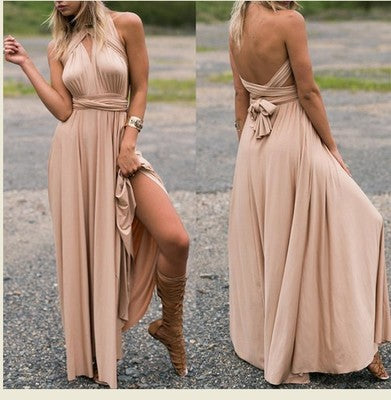 Vestido Bandage Backless con Cruces de Cuerda Sexy