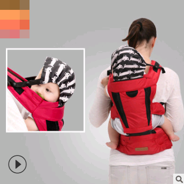 Mochila Portabebé Multifuncional 4 Estaciones - Carga Frontal y Dorsal - Image 3