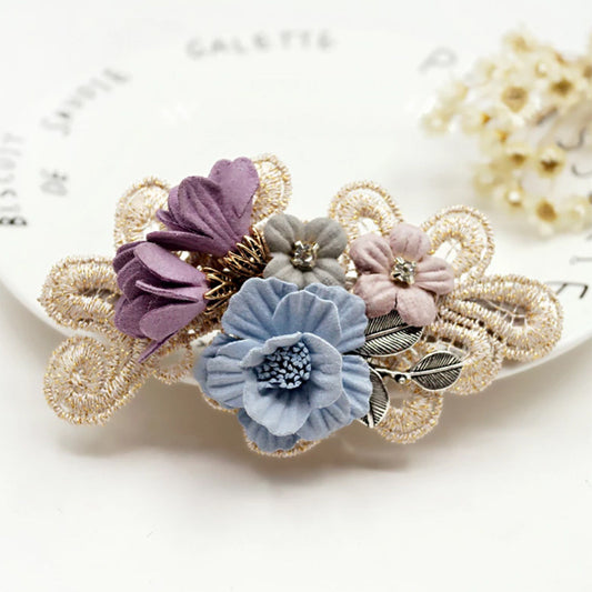 Accesorios para el Cabello con Moño y Perlas - Prendedores Elegantes para Niñas - Image 2