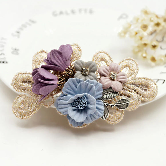 Accesorios para el Cabello con Moño y Perlas - Prendedores Elegantes para Niñas