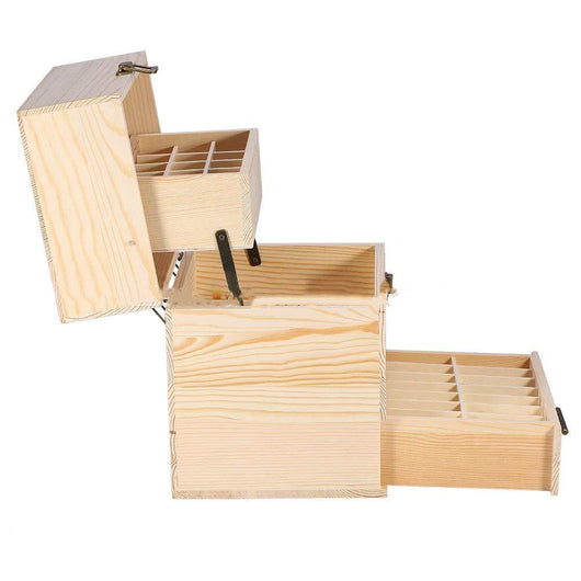 Caja de Madera Plegable para Aceites Esenciales - Image 4