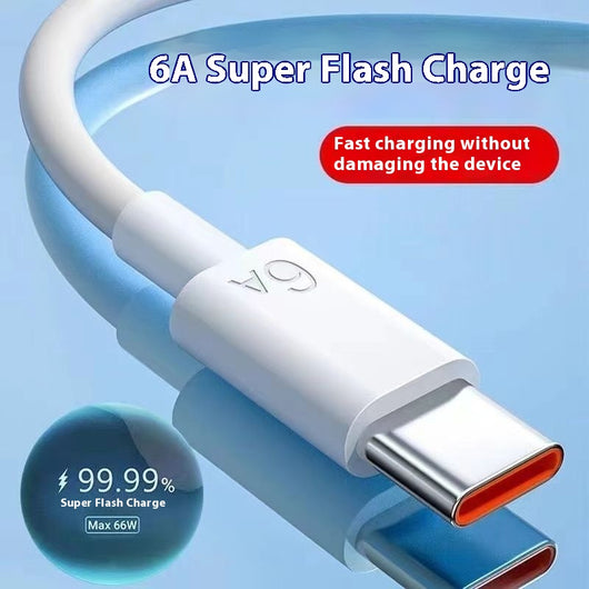 Cable USB-C de Carga Rápida para Teléfonos Móviles