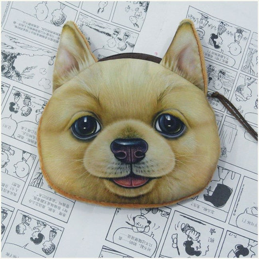 Monedero Compacto con Diseño de Gatos y Perros - Billetera Multiusos para Mujer - Image 2