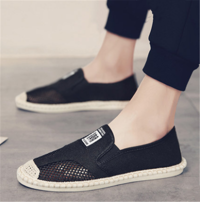 Zapatos de Lona y Lino Estilo Marinero