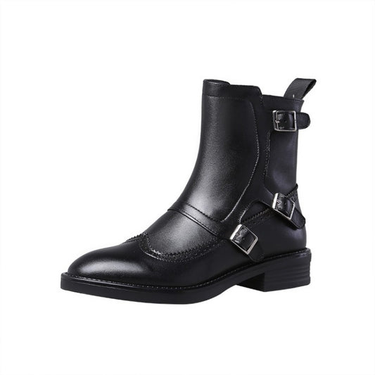 Botas Altas con Hebilla