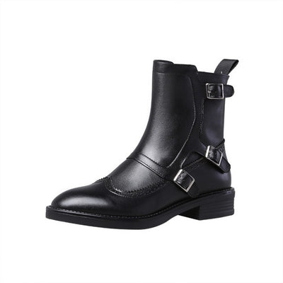 Botas Altas con Hebilla