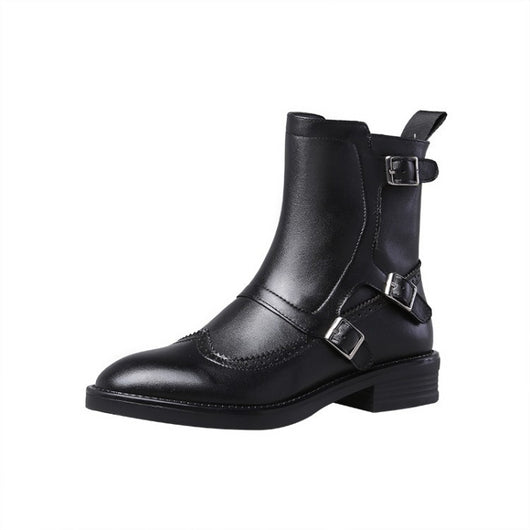 Botas Altas con Hebilla