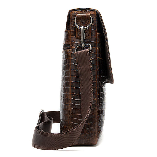Bolsa Mensajero Ejecutiva de Cuero Premium para Hombre con Diseño Moderno - Image 6