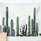 Tapiz Decorativo Cactus - Fondo Artístico para Pared