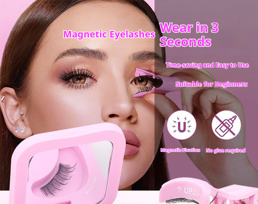 Pestañas Magnéticas Suaves Extra Voluminosas Reutilizables - Image 18