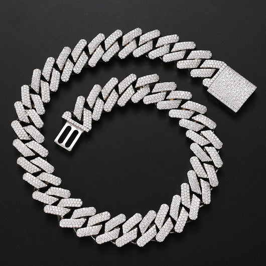 Collar Iced Out de Zirconia Estilo Hip Hop - Image 3