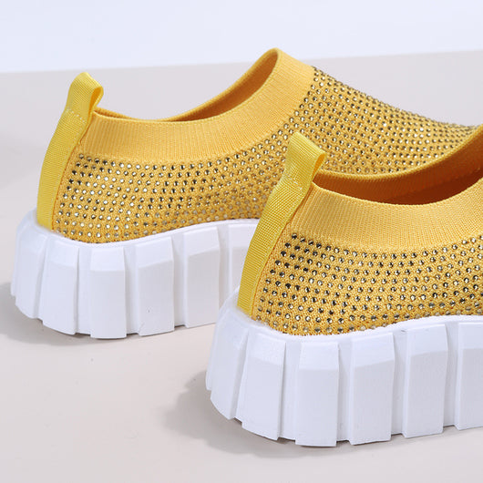Zapatillas Casuales Mesh con Suela Reforzada y Detalles Brillantes - Image 14