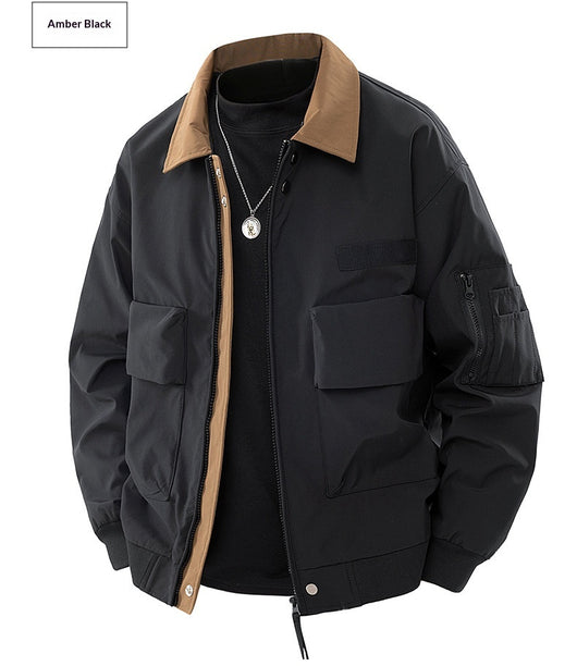 Chaqueta Piloto Retro para Hombre - Estilo Vintage Workwear - Image 25