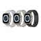 Reloj Inteligente Bow Buckle IWatch 8 Acero Inoxidable con Correa Metálica