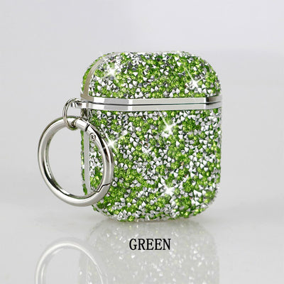 Estuche de Auriculares Bluetooth de Lujo con Incrustaciones de Diamantes - Image 6