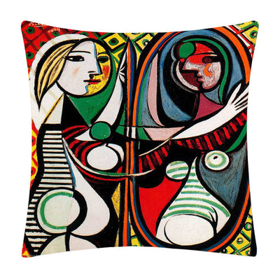Funda de Almohada con Diseño Cartoon Pintado - Image 9