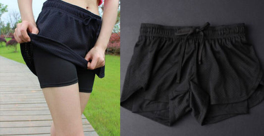 Shorts de Yoga de Doble Capa - Image 2