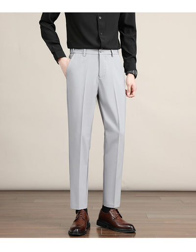 Pantalón de Vestir Hombre Coreano Corte Drop-crotch Tendencia - Image 22