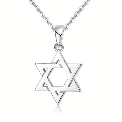 Dije Hexagrama en Plata S925 - Símbolo de Protección y Equilibrio - Image 6