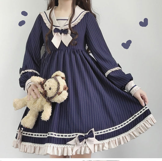 Traje Marinero Luna Completo Estilo Lolita - Image 4