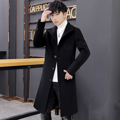 Abrigo Tipo Gabardina de Largo Medio para Hombre - Image 6