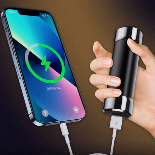 Cargador Portátil Magnético 2 en 1 con Calefactor de Manos