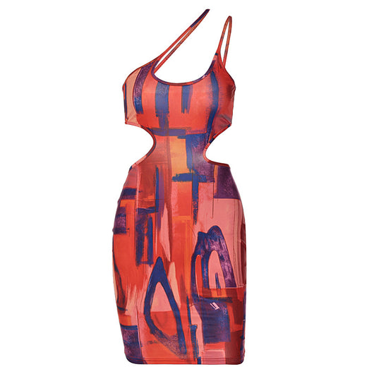 Vestido Sling Estampado Digital Sexy con Bolsa Integrada - Image 13