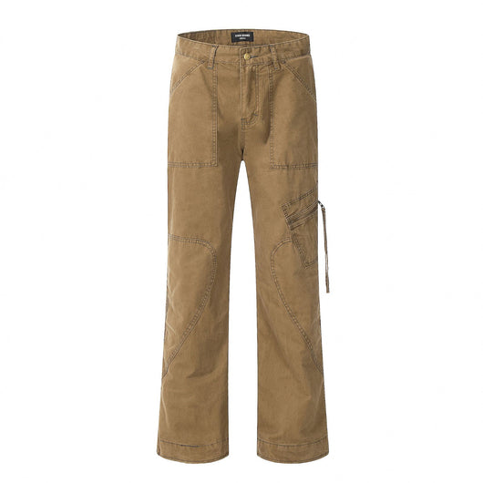 Pantalones Rectos Holgados de Cintura Alta - Estilo Casual Moderno - Image 8