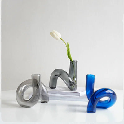 Arreglo Floral Hidropónico en Botella de Vidrio - Decoración Moderna para el Hogar - Image 12