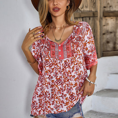 Blusa Suelta de Verano para Mujer - Estilo Personalizado y Cómodo - Image 11