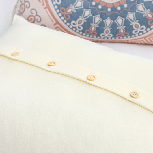Funda de Almohada de Gasa 100% Algodón Lavado para Parejas - Transpirable Cuatro Estaciones - Image 6